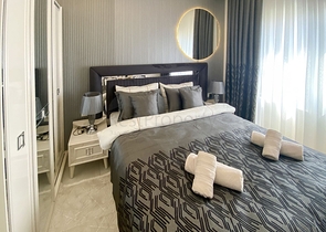 3+1 linear apartment in the popular area of Mahmutlar