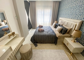 3+1 linear apartment in the popular area of Mahmutlar