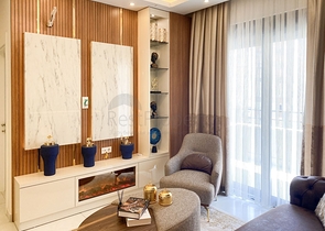 3+1 linear apartment in the popular area of Mahmutlar