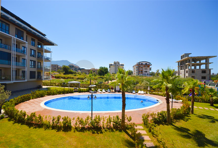 Furnished 1+1 apartment in Oba