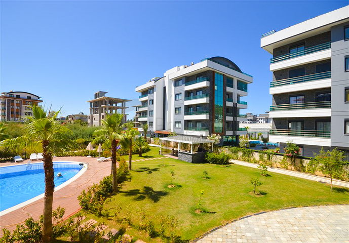 Furnished 1+1 apartment in Oba