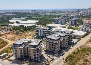 Furnished 1+1 apartment in Oba