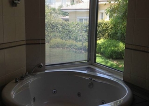 Modern villas with nice garden in a complex in Antalya