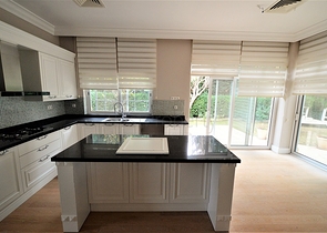 Modern villas with nice garden in a complex in Antalya