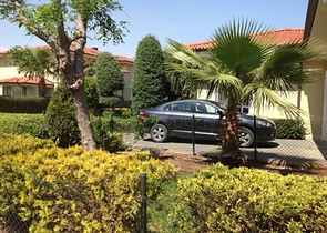 Modern villas with nice garden in a complex in Antalya