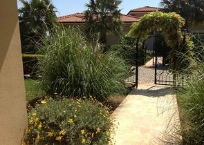 Modern villas with nice garden in a complex in Antalya