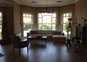 Modern villas with nice garden in a complex in Antalya