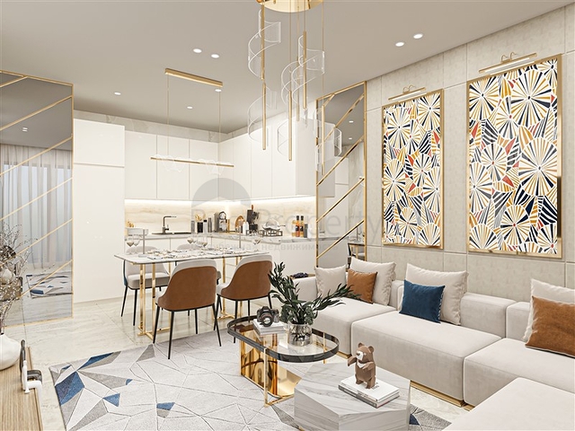 A new project under construction 800 m from the sea in the Oba area