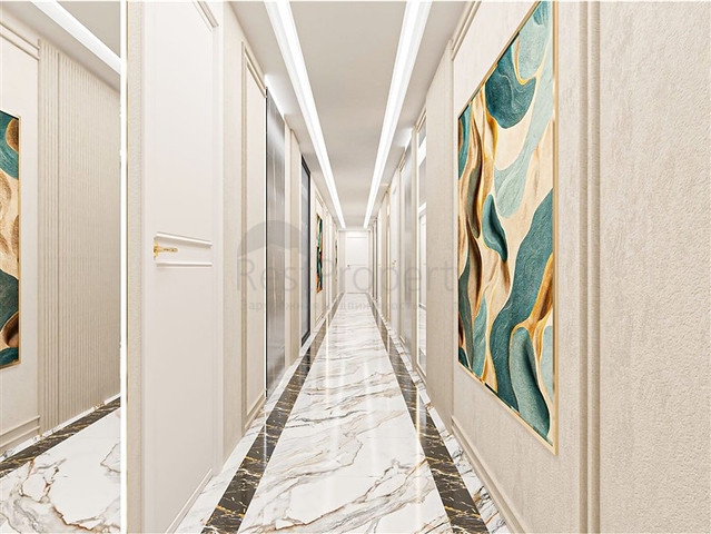 A new project under construction 800 m from the sea in the Oba area