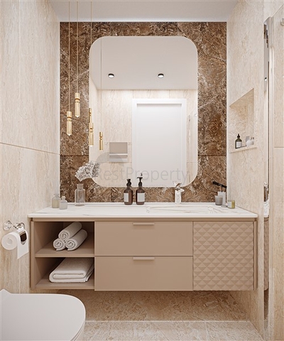 A new project under construction 800 m from the sea in the Oba area