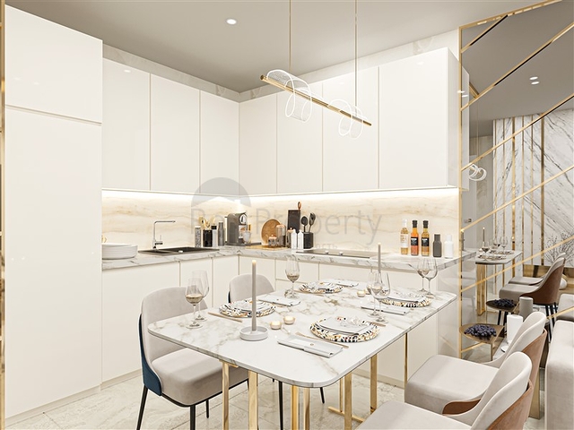 A new project under construction 800 m from the sea in the Oba area