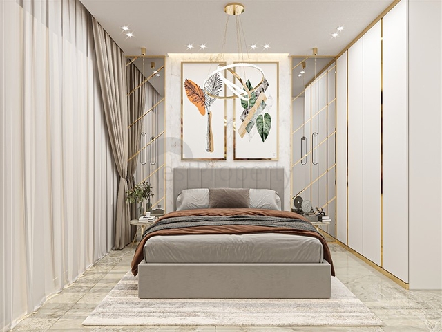 A new project under construction 800 m from the sea in the Oba area