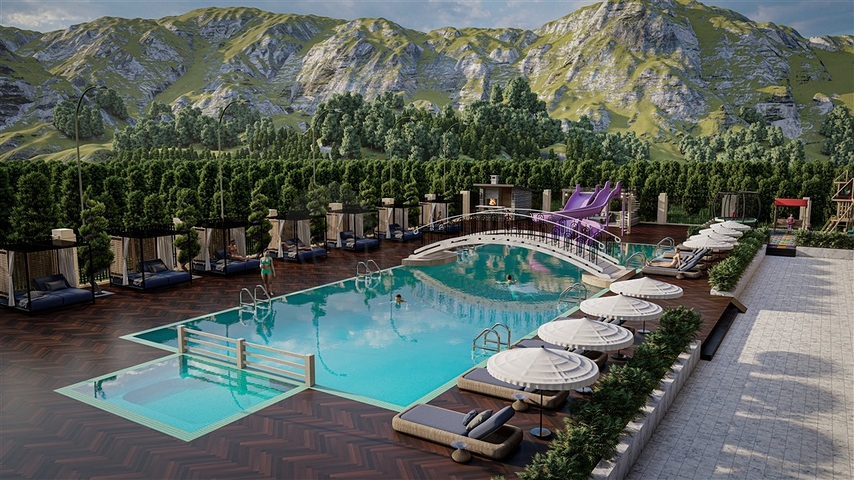 A new investment project in the Mahmutlar region