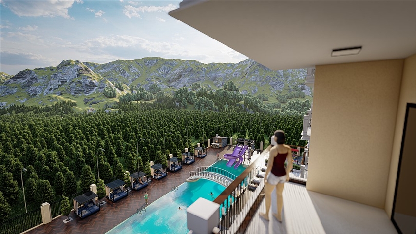 A new investment project in the Mahmutlar region