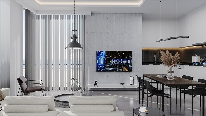 A project for lovers of peace and quiet in the center of Alanya 