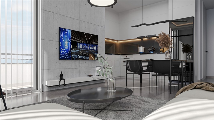 A project for lovers of peace and quiet in the center of Alanya 