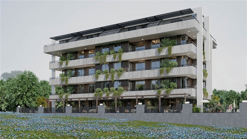 A project for lovers of peace and quiet in the center of Alanya 