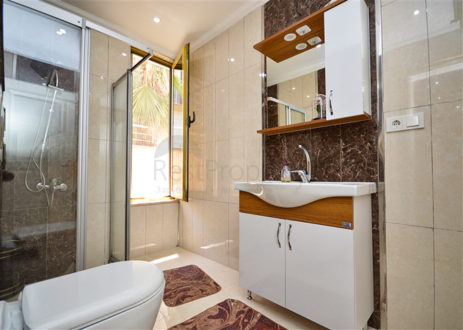 Villa in sita 4+1 with a small garden and sea and mountain views in the picturesque Kargicak area