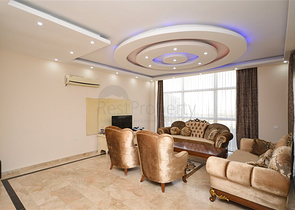 Villa in sita 4+1 with a small garden and sea and mountain views in the picturesque Kargicak area