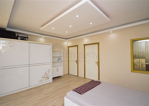 Villa in sita 4+1 with a small garden and sea and mountain views in the picturesque Kargicak area