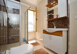 Villa in sita 4+1 with a small garden and sea and mountain views in the picturesque Kargicak area