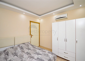 Villa in sita 4+1 with a small garden and sea and mountain views in the picturesque Kargicak area