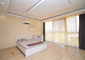 Villa in sita 4+1 with a small garden and sea and mountain views in the picturesque Kargicak area