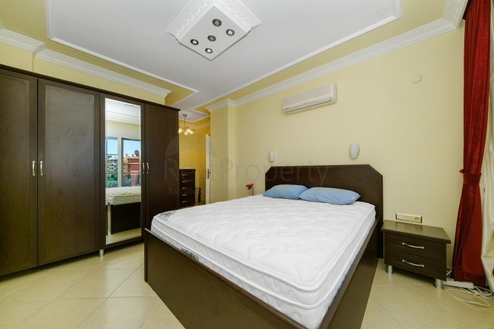 2+1 apartment in Cikcili district with a spacious balcony