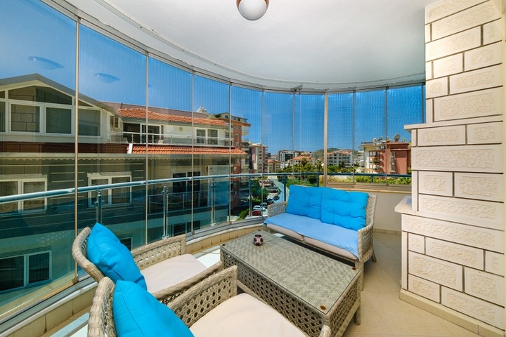 2+1 apartment in Cikcili district with a spacious balcony