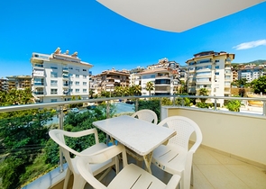 2+1 apartment in Cikcili district with a spacious balcony