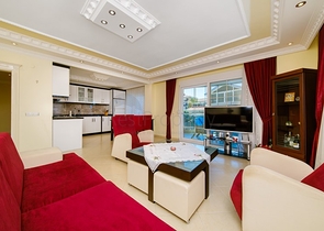 2+1 apartment in Cikcili district with a spacious balcony