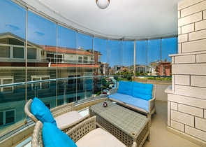 2+1 apartment in Cikcili district with a spacious balcony