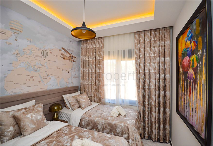 Apartment 2+1 in Oba district