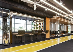 1+1 apartment in a premium class complex on the first coastline in Mahmutlar