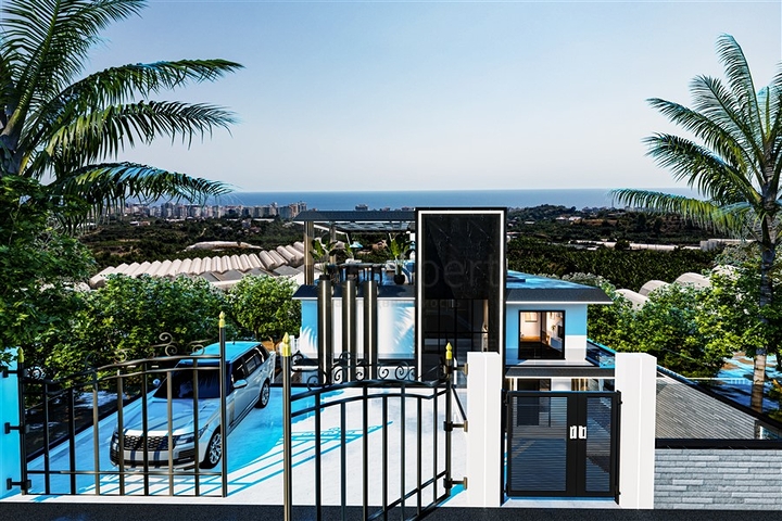 A unique project of a 5+1 villa in the Kestel area