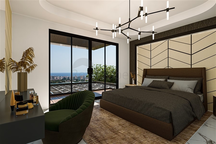 A unique project of a 5+1 villa in the Kestel area