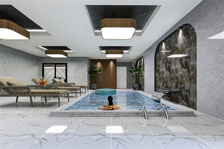 A unique project of a 5+1 villa in the Kestel area