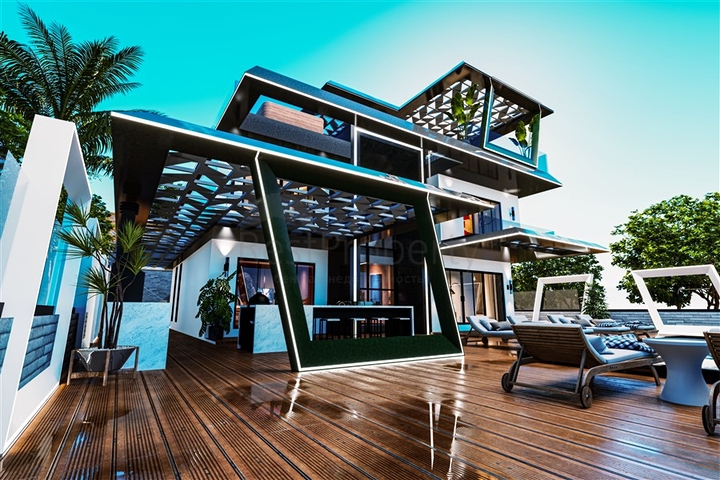 A unique project of a 5+1 villa in the Kestel area