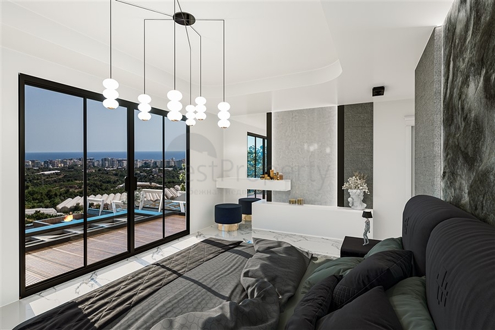 A unique project of a 5+1 villa in the Kestel area