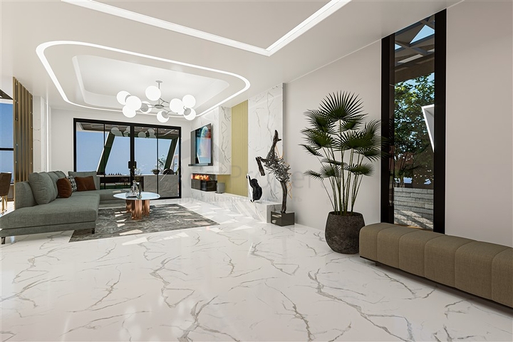 A unique project of a 5+1 villa in the Kestel area