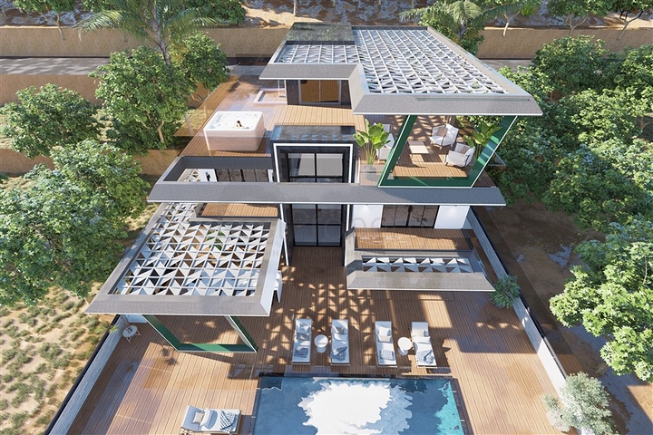 A unique project of a 5+1 villa in the Kestel area