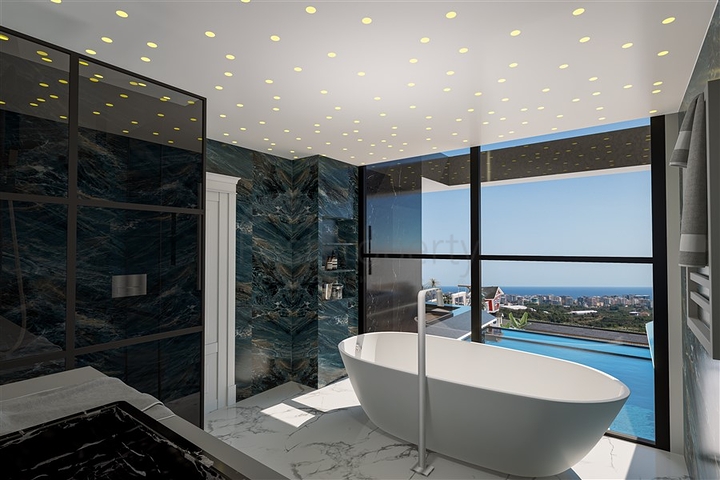 A unique project of a 5+1 villa in the Kestel area