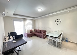 One bedroom bright apartment in the area with the best sandy beach in Avsallar