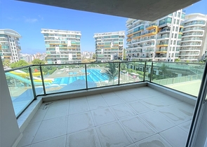 One bedroom bright apartment in the area with the best sandy beach in Avsallar