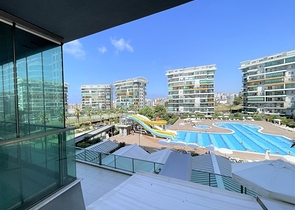 One bedroom bright apartment in the area with the best sandy beach in Avsallar