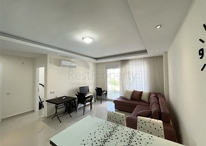 One bedroom bright apartment in the area with the best sandy beach in Avsallar