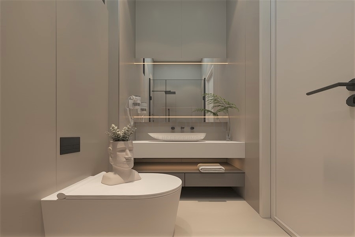 New villa complex with panoramic sea views in Tepe area