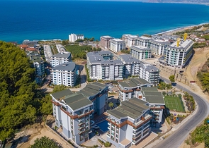 1+1 apartment 400 meters from the sea in Kargicak