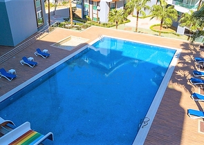 1+1 apartment 400 meters from the sea in Kargicak