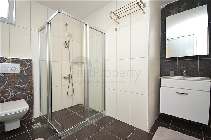 2+1 penthouse with a view of the Mediterranean Sea, just 400 m from the beach of Kargicak district